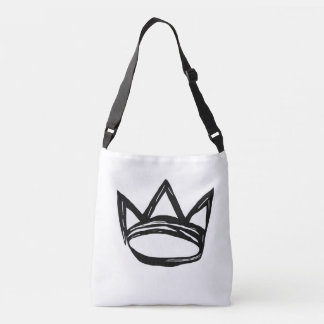 Kor förkroppsligar hänger lös med kronan axelväska