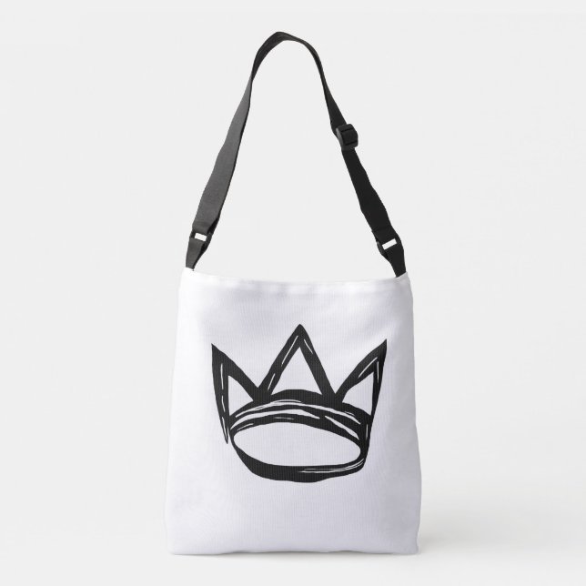 Kor förkroppsligar hänger lös med kronan axelväska (Baksida)