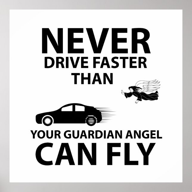 Kör försiktigt poster (Framsidan)