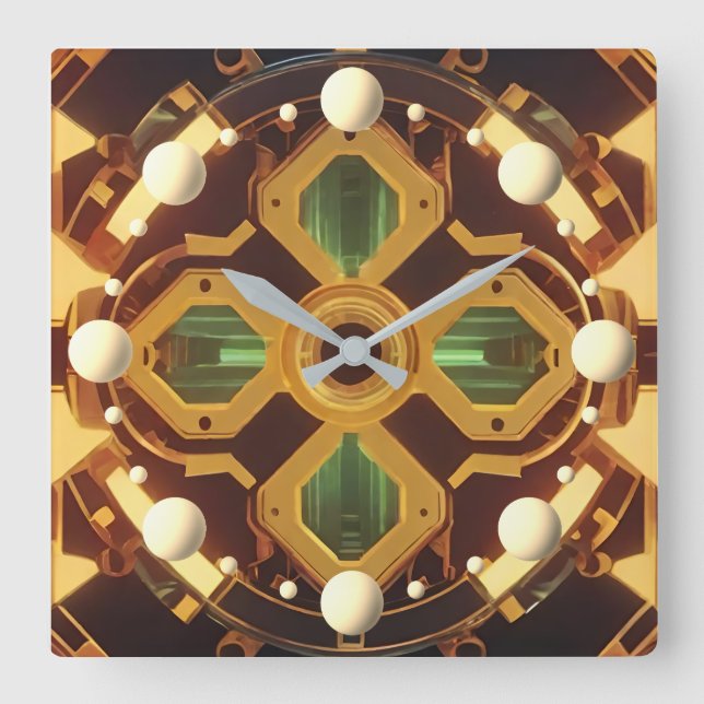 kor fyrkantig klocka (Framsida)