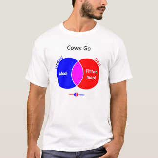 Kor går T-tröja Tee Shirt