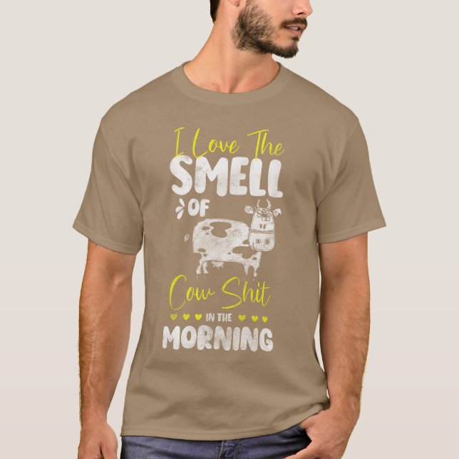 Kor gård djur Mu bondefamilj T Shirt (Framsida)