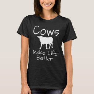 Kor gör livet lättare för mjölkbönder t shirt