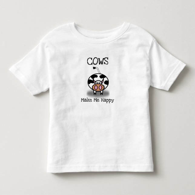 Kor gör mig lycklig tee shirt (Framsida)