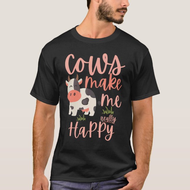 Kor gör mig riktigt glad t shirt (Framsida)