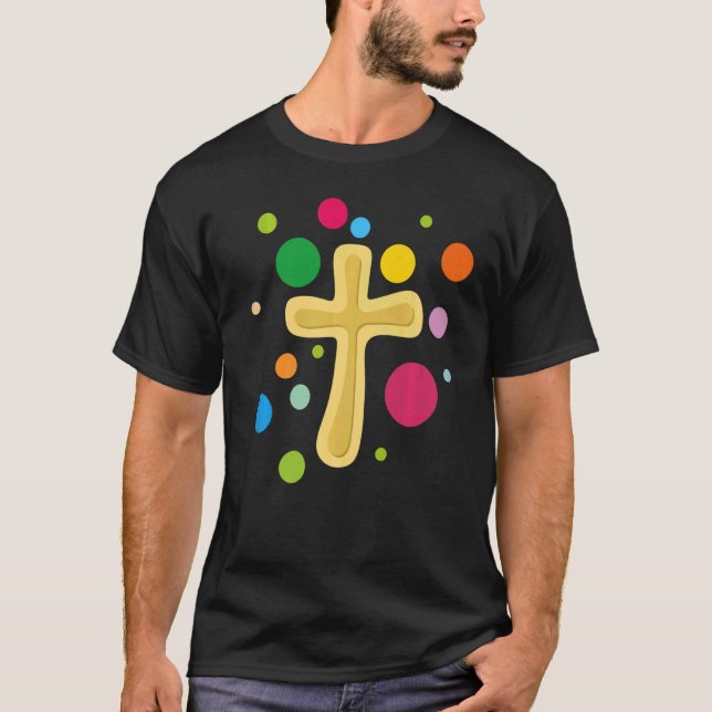 Kor Gud Bible Kristus Christian T Shirt (Framsida)