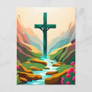 Kor gud Kärlek Jesus Sparar den kristna kyrkan Kär Vykort