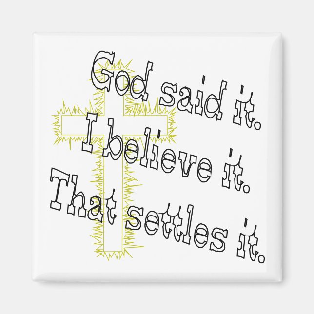 Kor Gud Said Magnet (Framsidan)