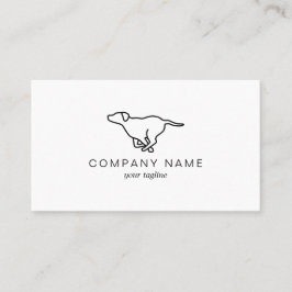 Kör Hund | Minimal Hund Visitkort