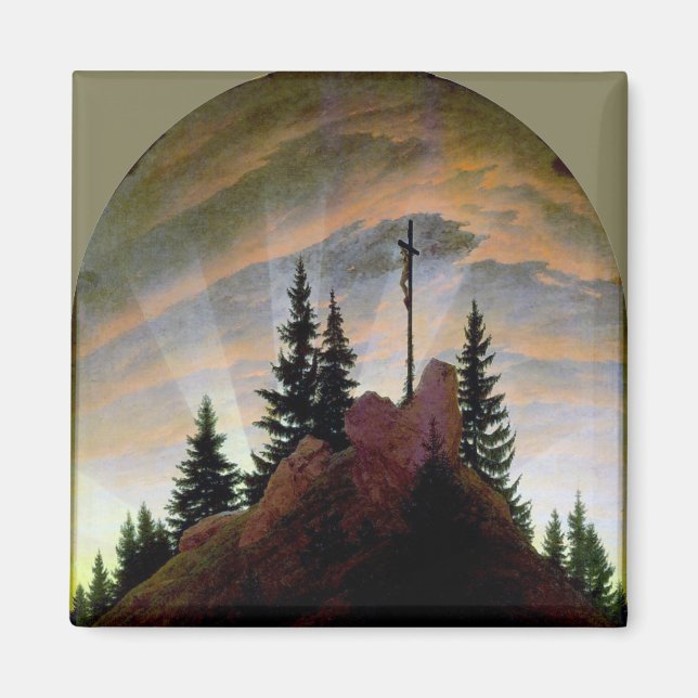 Kor i bergen, Friedrich Magnet (Framsidan)