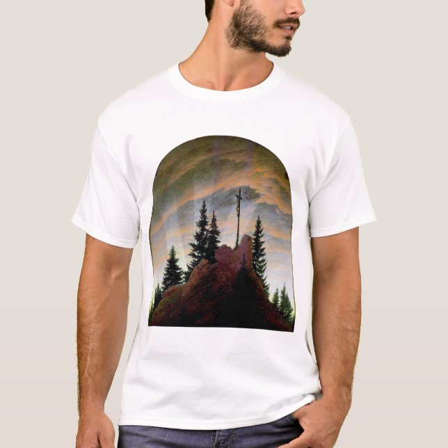 Kor i bergen, Friedrich T Shirt (Framsida)