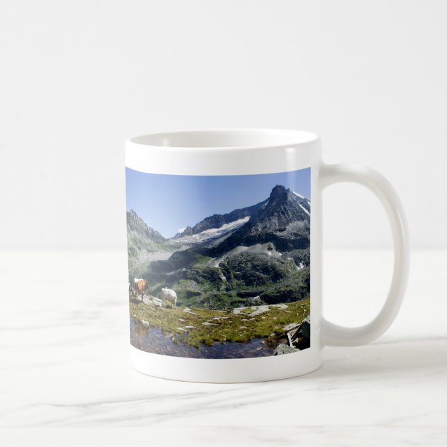 Kor i bergen kaffemugg (Höger)