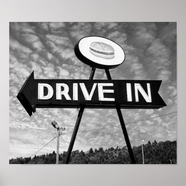 Kör i burgare poster (Framsidan)