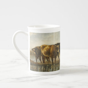 Kor i floden Aelbert Cuyp Benporslin Mugg