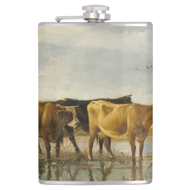 Kor i floden Aelbert Cuyp Fickplunta (Framsidan)