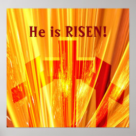 Kor i guldglöd poster