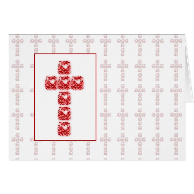 Kor i Hearts Hälsningskort (Framsidan Horizontal)