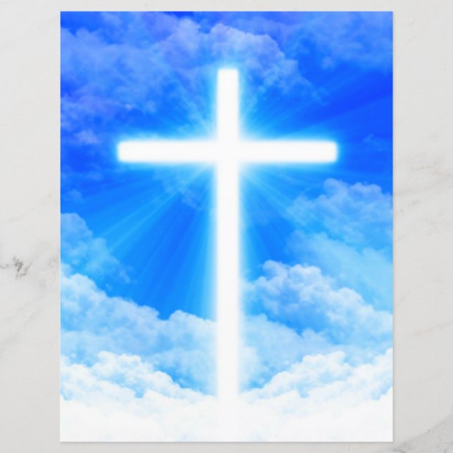 Kor i Light Jesus Kristus Anpassade Christian (Framsida)
