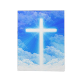 Kor i Light Jesus Kristus Anpassade Christian Anteckningsblock