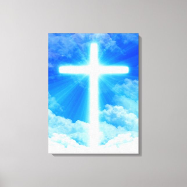 Kor i Light Jesus Kristus Anpassade Christian Canvastryck (Framsida)