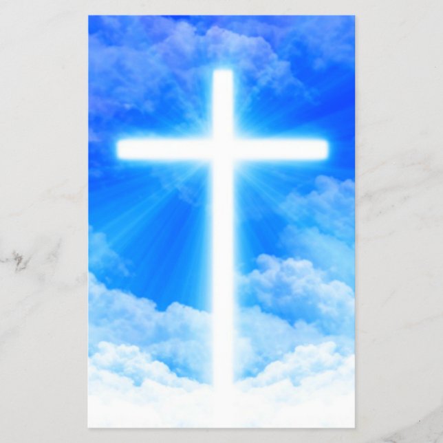 Kor i Light Jesus Kristus Anpassade Christian Flygblad (Framsidan)