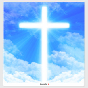 Kor i Light Jesus Kristus Anpassade Christian Klistermärken