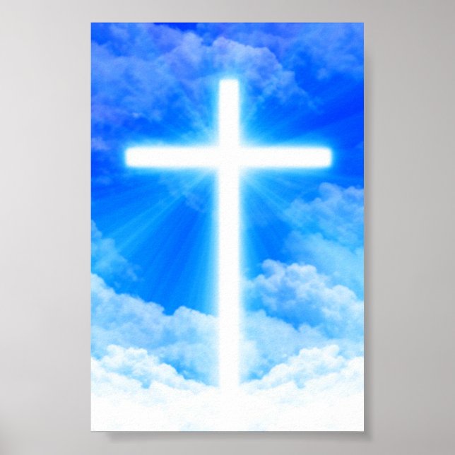 Kor i Light Jesus Kristus Anpassade Christian Poster (Framsidan)