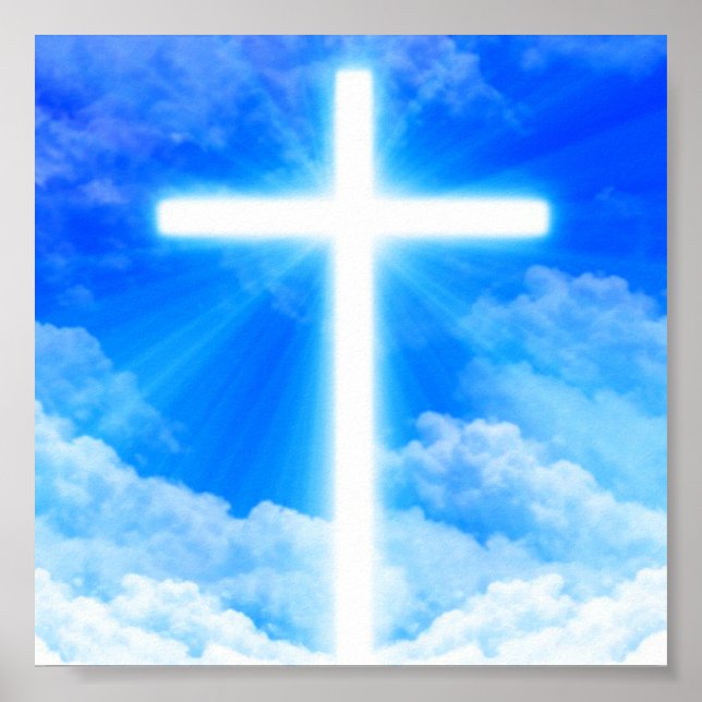 Kor i Light Jesus Kristus Anpassade Christian Poster (Framsidan)