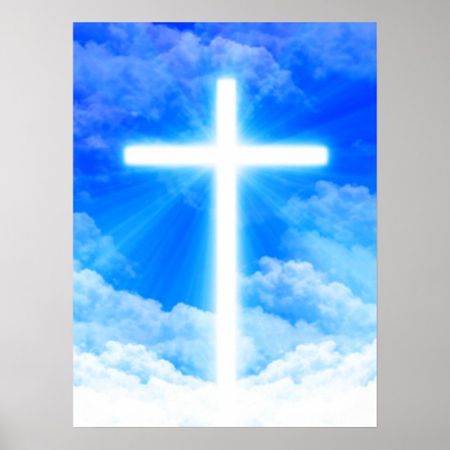 Kor i Light Jesus Kristus Anpassade Christian Poster (Framsidan)