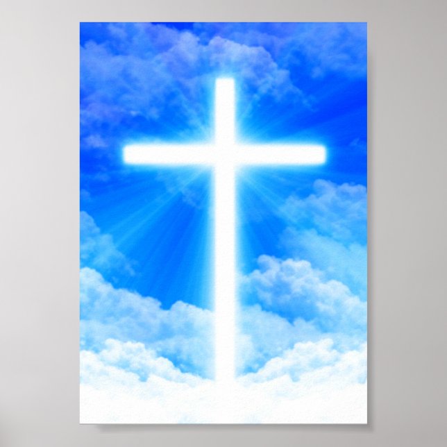Kor i Light Jesus Kristus Anpassade Christian Poster (Framsidan)