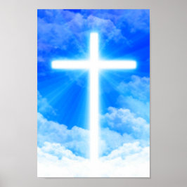 Kor i Light Jesus Kristus Anpassade Christian Poster