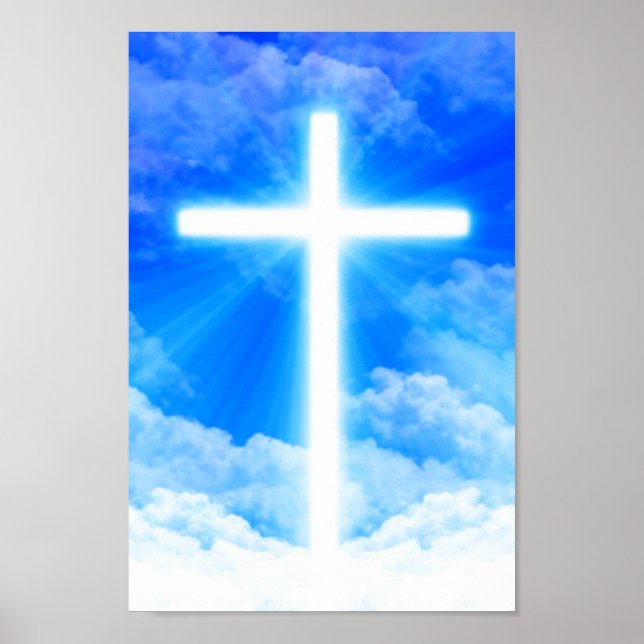 Kor i Light Jesus Kristus Anpassade Christian Poster (Framsidan)