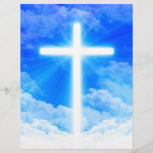 Kor i Light Jesus Kristus Anpassade Christian Reklamblad