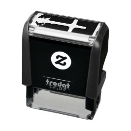 Kor i Light Jesus Kristus Anpassade Christian Självfärgande Stämpel