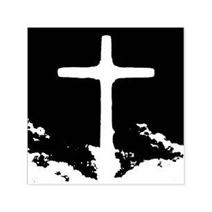 Kor i Light Jesus Kristus Anpassade Christian Självfärgande Stämpel