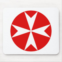 Kor i Malta v2 (vit på rött)