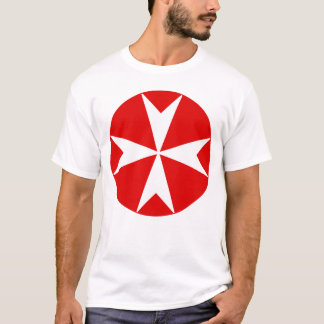 Kor i Malta v2 (vit på rött) T Shirt