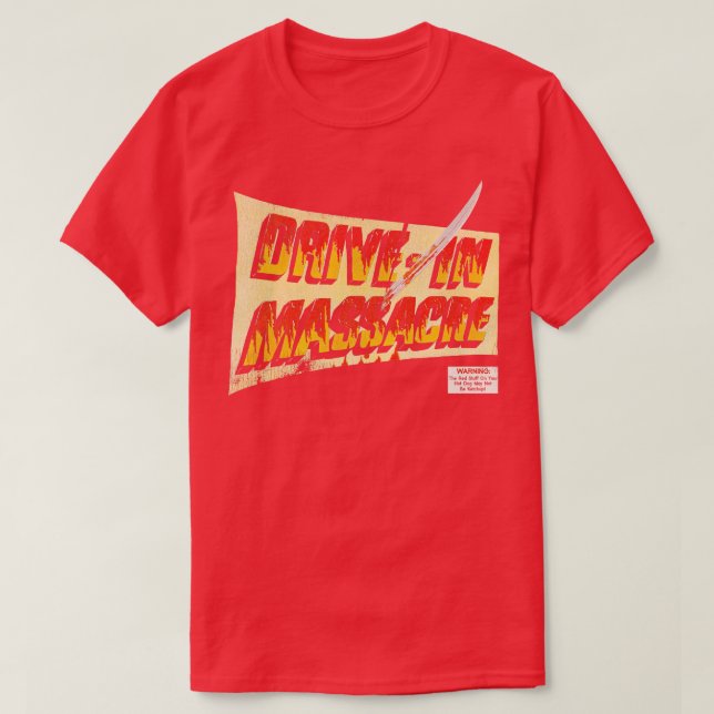 Kör i massaker 1976 t shirt (Design framsida)