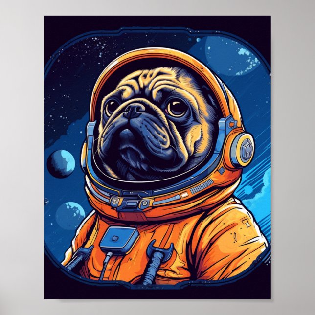 Kör i rymden poster (Framsidan)