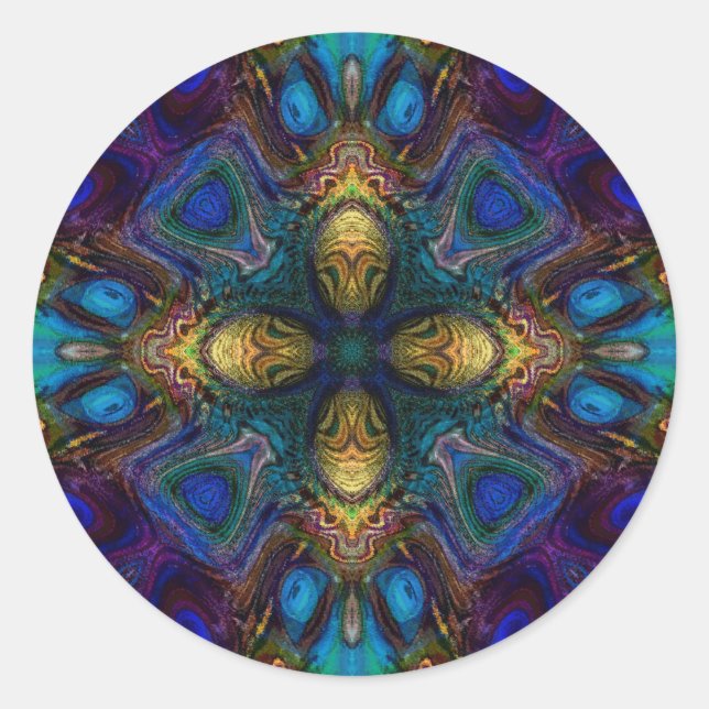 Kor i Tabernacle Runt Klistermärke (Framsida)