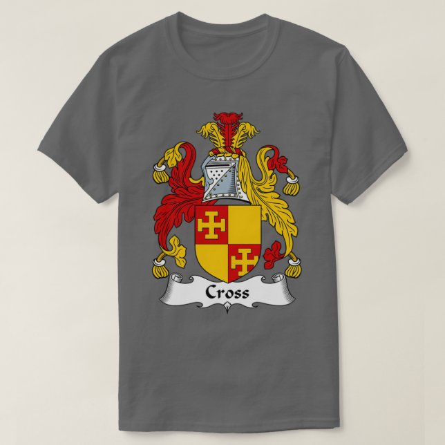 Kor Jackar Arm Family Crest T Shirt (Design framsida)