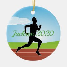 Kör Jogging Design Ornament