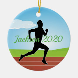 Kör Jogging Design Ornament