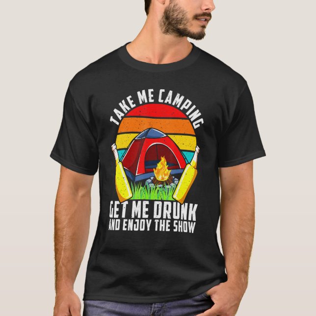 Kör kampanjen och kör igång och njut av showen t shirt (Framsida)