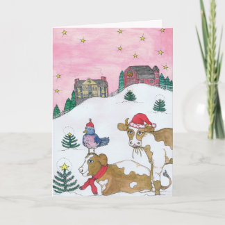 Kor Kom hem till jul Helgkort