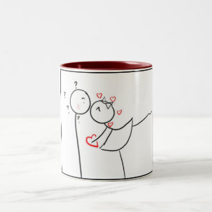 **KÖR KOPPLING** **MUGG** Två-Tonad MUGG