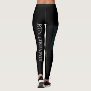 Kör likt en räv som LF brännmärker Leggings