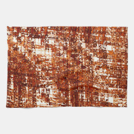 Kor linjer och rostfritt kvadratiskt träsk kökshandduk