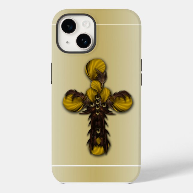 "Kor Lövs Abstraction", iPhone 14 Fodral (Baksida)