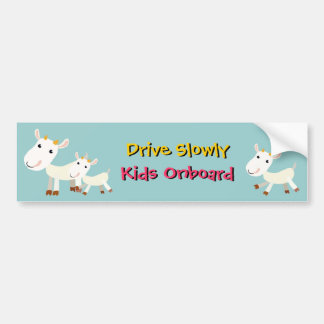 Kör lurar långsamt den Onboard bildekalet Bildekal